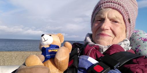 Frau M. am Timmendorfer Stand